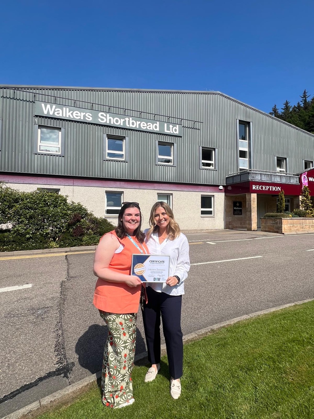 Walker's Shortbread Receives Employer Recognition Award for May
